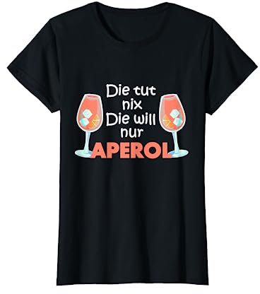 Aperol Spritz Sommer Cocktail Aperol Mama T-Shirt