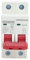 Interuptore Magnetotermico,1000 V CC 63A 2P,Interuptore Automatico Miniaturizzato,DIN Rail Overload Protection Air Switch Circuit Breaker per l'illuminazione Residenziale Distribuzione
