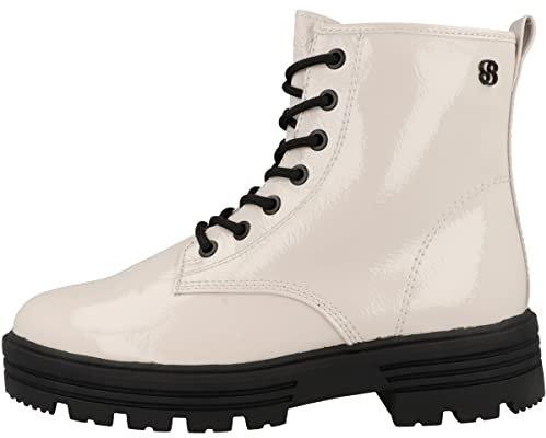 Stiefelette 5-5-25215-39 Cremefarben Red Label