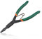 LEONTOOL Pince à circlips avec finition noire pour retirer les anneaux de verrouillage de levier de vitesse 22,9 cm