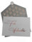 Joli Coon 5 edle Weihnachtskarten - Frohe Weihnachten Klappkarte mit Kuvert und Siegel Sticker - Design Weihnachtskarte mit Umschlag