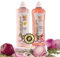 Natural sant Shampoo und Behandlung mit Biotin und Rosmarin mit Zwiebeln für stärkere, dickere und längere Strähnen, weicher Glanz, gegen Haarausfall und dünner werdendes Haar, Wachstumsformel, frei