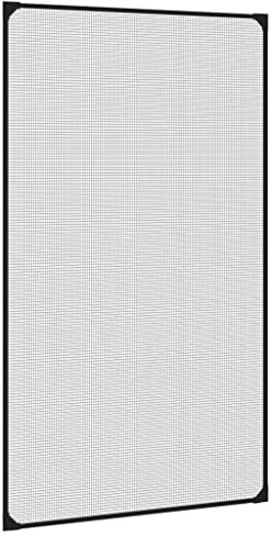 vidaXL Zanzariera Magnetica per Finestre Antracite 80x140 cm, zanzariera magnetica per finestra, rete per finestra, schermo per finestre