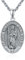 KATHLU Heiliger Judas Anhänger Halskette für Herren und Damen 925 Sterlingsilber Religionsmedaillen Amulett Schutz Halskette St. Judas Thaddeus Schmuck Geschenk