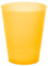 OH YEAH - 4 Vasos Anchos Cubata Halloween Naranja 480 cc - Decoración Mesa Temática Calabaza - Vajilla Halloween - Fácil Montaje