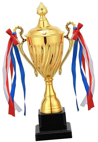 LOVIVER Coupe du Trophée, Trophée du Match pour Souvenir du Trophée, Récompense pour Les Sports, Tournois, Compétitions, 45 cm
