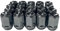 Car Alloy Wheel Nuts Bolt Set of 20, Size 14 mm x 1.5, Tapered Seat, 21mm Hex, Rustproof, Silver For Ford Galaxy S-Max Wheels-DC Components