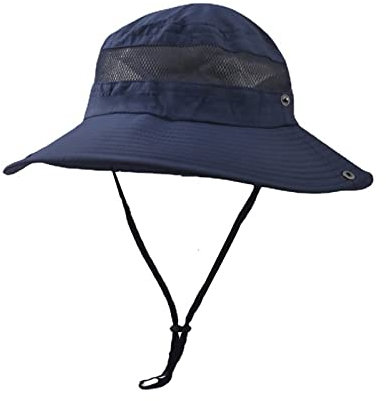 Cappello da sole a tesa larga cappello pieghevole con visiera, Marina Militare, M