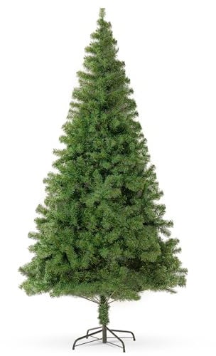 FB FunkyBuys Christmas Tree With Solid Plastic Stand | Realistic Artificial Christmas Tree For