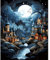 YALKIN Paint by Numbers Kits for Adults, Painting by Number Kits On Canvas,Without Frame DIY Color Oil Painting Acrylic Paints,Home Wall Decor 16x20in/40x50cm