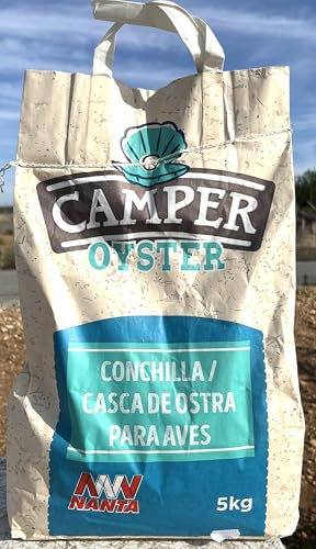 Carbonate de calcium pour volailles 5 kg, coquillage de mollusques moulus, coquilles d'huîtres.