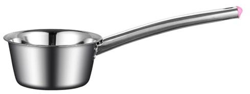 EdirFtra Cuchara de Agua de Mango Largo, cucharón de Mango Largo, cucharón de Agua de Acero Inoxidable Cuchara de Sopa Grande, Cuchara de Sopa de Acero Inoxidable de Mango Largo cucharón de Agua