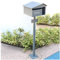 Outdoor Mailbox with High Security, Durable Floor Standing Letter Box for Garden and Home Decor, Ideal for Secure Mail Drop and Suggestion Collection