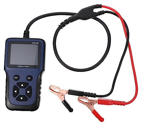 IMIKEYA 12V Testeur de Batterie pour Outil de Test et Durable pour Garages et Ateliers Auto