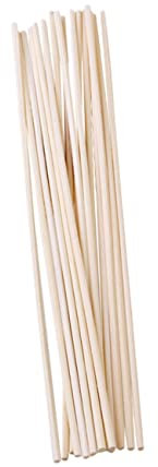 Abaodam Rattan Diffusorstäbchen 3mm x 25cm Natürlicher Schilf Aromaöl Diffusor Sticks Porös Für Raumduft Wohnzimmer Büro Badezimmer
