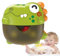 Zuasdvnk Creador de Burbujas para Baño | Juguetes Divertidos para Bebés,Juguete Divertido de Dinosaurio con Música y Luces para Baño, Ducha, Piscina Infantil, Interior del Hogar, Niños y Niñas