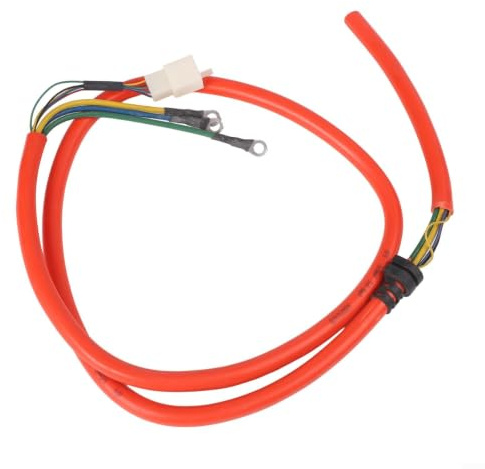Vibsky Kabel für bürstenlose Gleichstrommotoren (400–4000 W) für E-Bikes und Elektromotorräder, 1,2 m, Reinkupfer, 3–6 mm²(Schwarz)