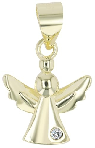Akzent Anhänger für Damen in 925 Silber, 100% Wasserfest & Hautverträglich