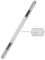 Xiaoyu 3 in 1 Kristall Multifunktion manuelle Tattoo dauerhafte Make-up Augenbrauen Stift Microblading Stift - weiß
