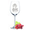 Copa de vino XL de Leonardo, con la imagen de una mujer, personalizable, idea de regalo original, para vino tinto o vino blanco