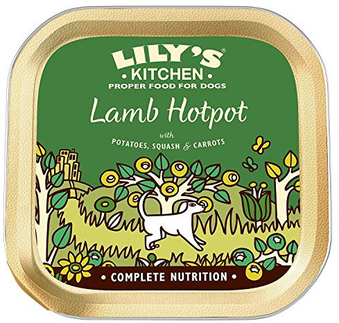 Lily's Kitchen Lamb Hotpot - Complete Natural Adult Dog Food Wet (10 x 150g Trays)