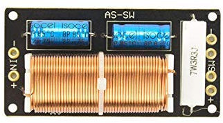 Nobsound Divisor de frecuencia para Altavoz de Graves, pasivo, 300 W, 4-8Ω