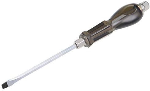 sourcing map 7mm Slotted Impact Screwdriver, 6-Inch Keystone Demolition Driver Magnetic