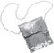 dressforfun 900654 Pailletten Handtasche, Damen Glitzer Party Umhängetasche mit Wendepailletten - diverse Farben - (Silber | Nr. 303286)