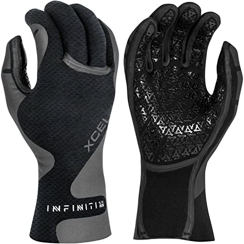 XCEL Infiniti 5mm 5 Finger Neoprenhandschuhe - Schwarz - Schnell Dry