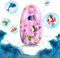 Bodyboard Aufblasbar Kinder, Hillylolly Aufblasbare Surfbrett Kinder, Luftmatratze Kinder mit Griff, Schwimmbrett Aufblasbar, Aufblasbarer Wellenreiter, für Strand Schwimmbad, 94 x 54cm, Rosa