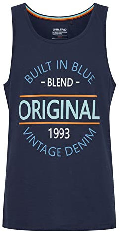 Blend BHAlvarez Tank Top, L, Dress Blues (194024)