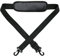 Adjustable Padded Shoulder Bag Strap Belt Laptop Briefcase Handbag Travel Gym (Black)