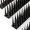 OFFO Bird Spikes High for Anti Pigeons Spikes to Keep Bird or Animals Away, Fence Spikes of Bird Deterrent Covers 2.4m, Height 10cm,Black