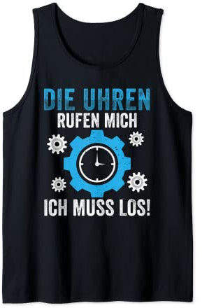 Herren Uhrmacher die Uhren rufen watchmaker Tank Top