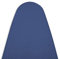 Encasa XO Ersatzbügeltischbezug mit extra dickem 4-mm-Filzpolster - Kobalt - einfarbig Baumwolle, elastisch, (Passt zu Large Standardbrettern von 125x39 cm) Wärmereflektierend