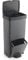 Cubo de basura 70L, VERTICAL, 2 compartimentos, papelera residuos, 76 cm, fácil gestión