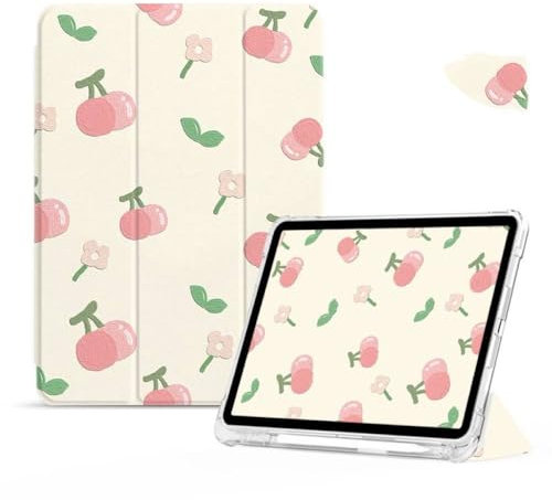 Custodia Per Ipad 10A Generazione 2022, Custodia Ipad 10,9 Pollici, Slim Smart Folio, Custodia In Pelle Con Supporto A Rimbalzo Magnetico Con Guscio Posteriore Trasparente Per Ipad 10, Rosa Chiaro Ci