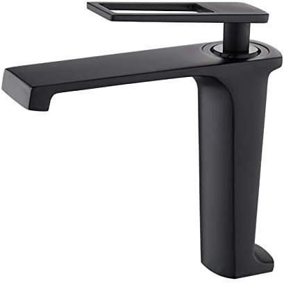 Rubinetti, Rubinetti Lavabo Cascata, Miscelatore Lavabo Rubinetto Lavabo Cascata in Ottone