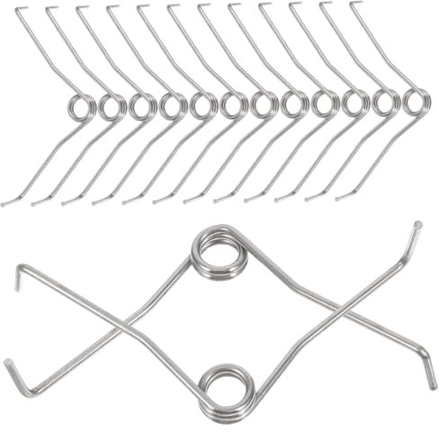 OFFSCH 20 Pezzi Molla delle cesoie per sfoltire i fiori parti di attrezzi da giardinaggio molla di ricambio per forbici da potatura molla potatore in acciaio piccole sorgenti ramo