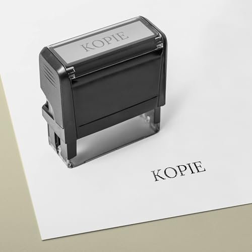 JUST REFINE® Selbstfärbender Büro Stempel (Kopie, 47x18mm)