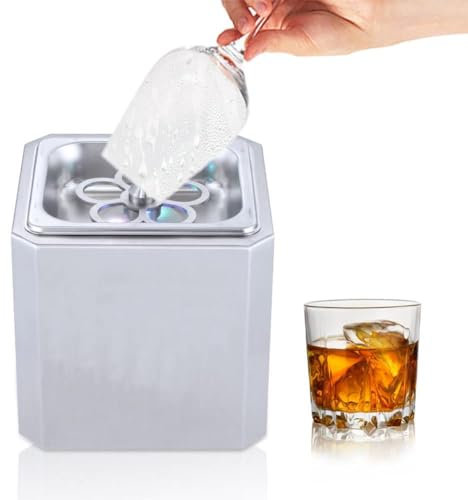 ANGDI Glass Chiller, 6S Quick Cooling CO2 Glass Froster for Cups and Glasses, -45°C Instant Drink Chiller for Cocktail, Beer, Mixed Drinks, Glass Chiller for Bar, Restaurant, Kitchen