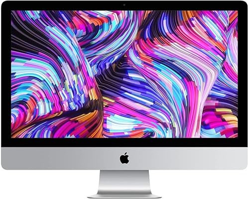 2019 Apple iMac con 3.7GHz Intel Core i5 (27-pulgadas, 8GB RAM, 2TB Fusion Drive) (AZERTY French) Plata (Reacondicionado)