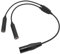 ciciglow Aviation Headset-Adapter, GA Dual Plug auf für 5 Pin XLR, Kompatibel mit den meisten Aviation-Kopfhörern, Plug-and-Play, Schwarz, 1 Stück