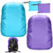 2 Stück Regenschutz für Rucksäcke Schulranzen,30-40L wasserdichte Regenhülle Rucksack,Hohe Sichtbarkeit Regenschutz Schulranzen,Schulranzen Regenschutz,Rucksack Regenschutz für Wandern,Camping,Reisen