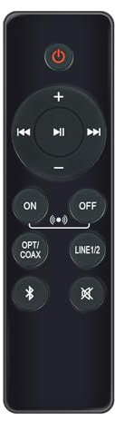 New RC80B Replace Remote Control - VINABTY R1280DBs Remote Control Replacement fit for EDIFIER Speakers RC80B R1280DBs Remote Controller