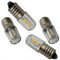 2x 4x Taschenlampe LED E10 3V 2,8-3,2V Schraubsockel warm kaltweiß weiß warmweiß Birne (warmweiß, 4 Stück)