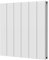 Epsilon 600 x 582 Aluminium Horizontal Double Radiator - White