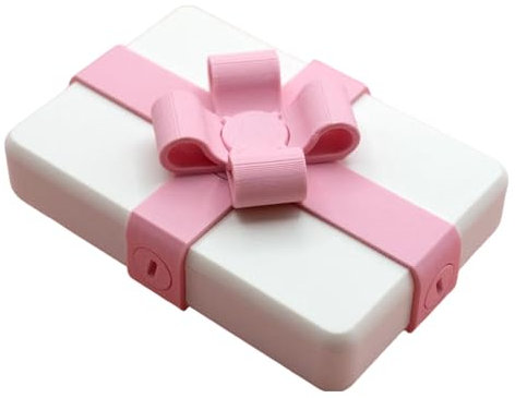 3D Printed Present Box, Creative Present Case, Hard to Open Box, Surprise Present Box, Decorative Present Case, Fancy Present Box, Hard to Open Surprise Present Box Decorative Fancy Case for