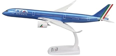 YLQERZ Aerei in Metallo in Miniatura per A350-900 Italia ITA Airplanes Modello Scala 1/200 Collezione Aereo ABS Assemblaggio per Collezione per visualizzazione