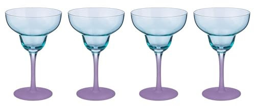 BUTLERS 4er Set Margaritaglas 320ml Glas -COCKTAIL NIGHT- Cocktailglas für Tequila | Becher für die Hausbar
